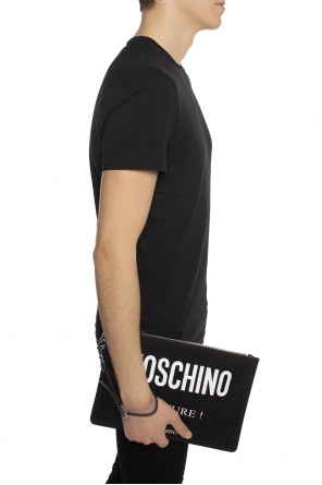 Logo-printed clutch, zdjęcie 2 Logo-printed clutch od Moschino